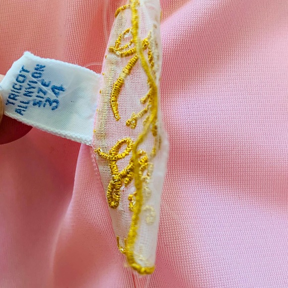 Vintage 1950s Vanity Fair Quilted  Bed Jacket S-M - Picture 8 of 10